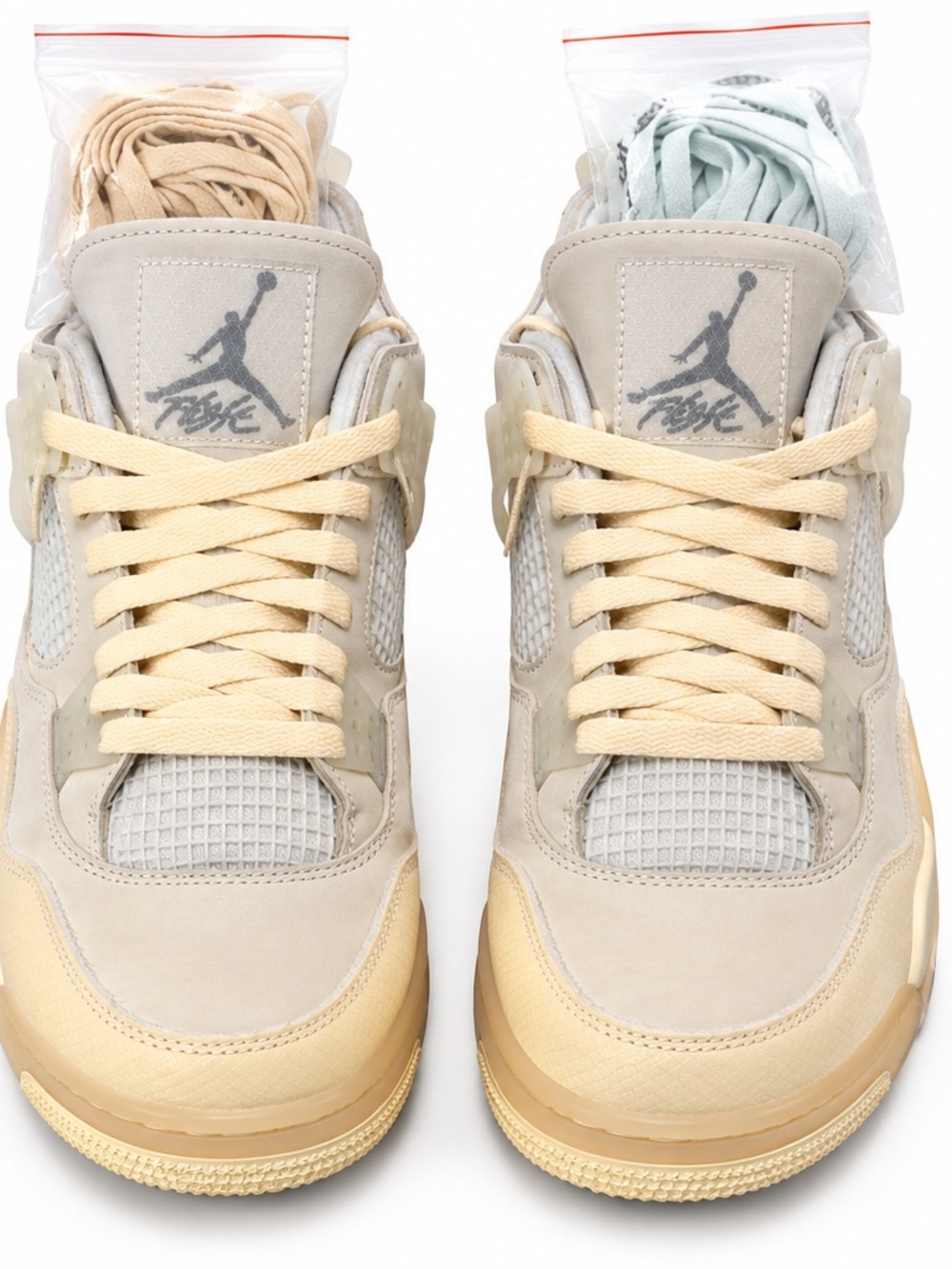 Off-White x Wmns Air Jordan 4 Retro SP ‘Sail’